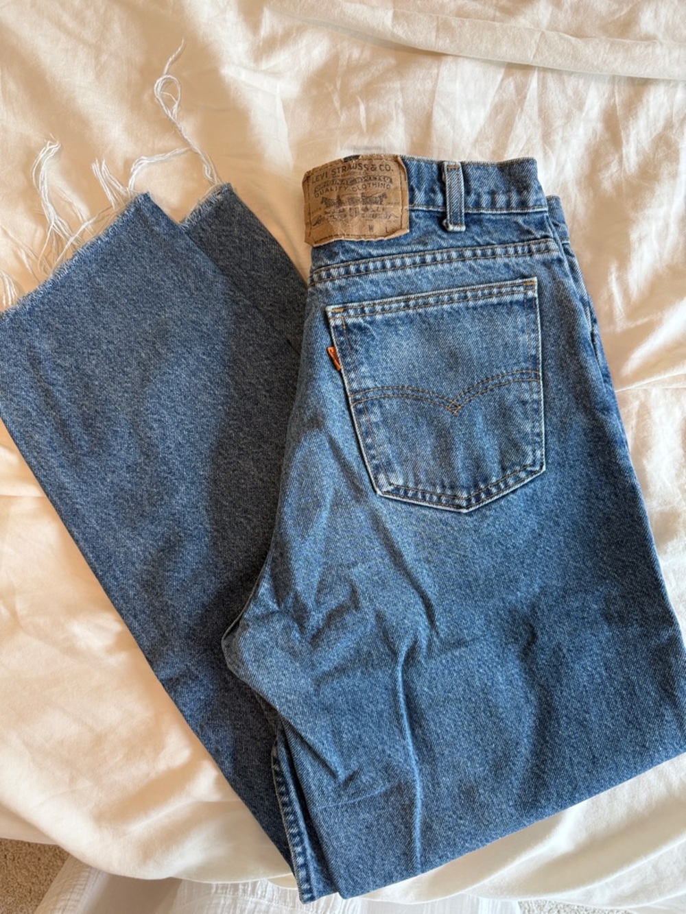 Vintage Levi's Straight-Leg Jeans